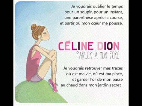 celaine dion paroles de la chanson